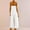 White, variant on Lovskoo Women's Summer Cotton Linen Outfit Sets Cami Tops Palazzo Pants Flowy Wide Leg Beach Trousers with Pockets Green
