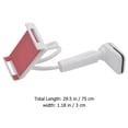 thumbnail image 2 of Milisten Support de Tablette 1Pcs pour Bureau avec Style Pratique et PVC Blanc Rentrée Scolaire, 2 of 8