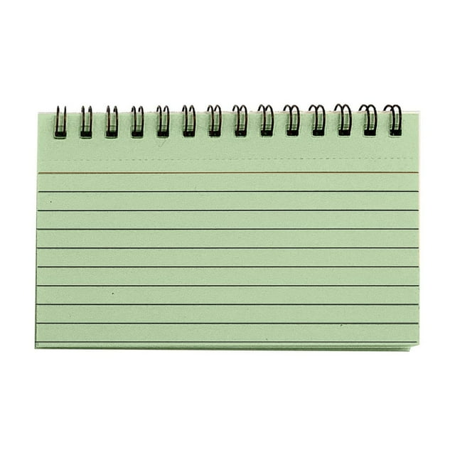 Clearance! 50 Pieces Multicolor Index Cards 3X5 Inches Ruled Index Cards Sprial Note Taking Paper In Multiple Colors for School Learning Memory Recipe Memo Scratch Pad Diy Greeting Card Multi-Color
