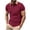 Wine, variant on Luvrsol Men's Short Sleeve Collared Tee Lightweight, Size S-3XL