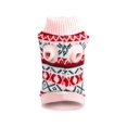 thumbnail image 3 of Autumn And Winter Small And Medium-sized Cats And Dogs Pets Rhombus Knitted Pet Clothes, 3 of 9