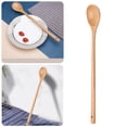 thumbnail image 2 of Ongmies Tableware Clearance Wooden Spoon Fork Kitchen Cooking Utensil Tools Soup Teaspoon Tableware Kitchen Clearance Khaki, 2 of 6
