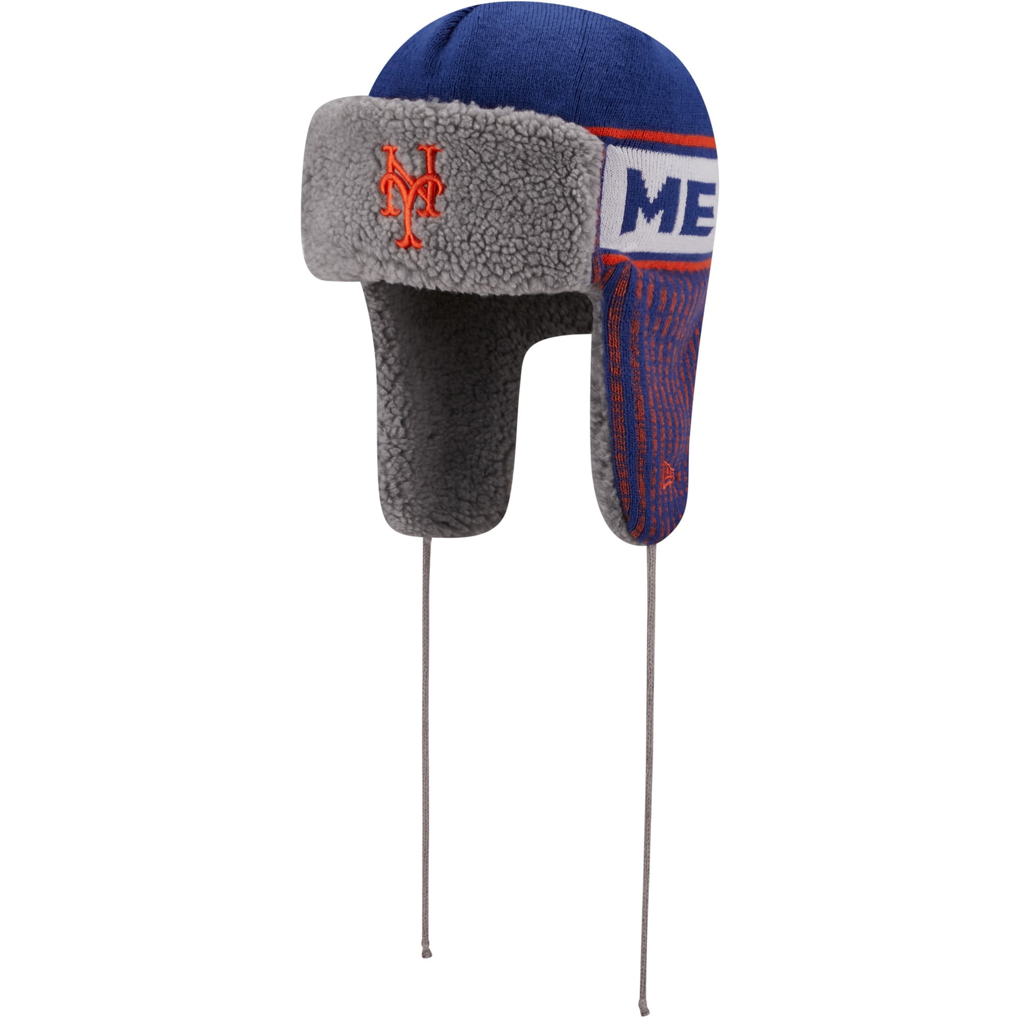 New York Mets New Era Knit Trapper Hat 