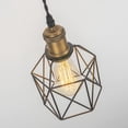 thumbnail image 3 of KAYYELAMP Total Length 24 Inches J-Type Track Light Vintage Design E26 Base with Switch Cylinder Shade Drop Light for Kitchen Sink Loft Stairways Loft(No Bulb, Track), 3 of 7