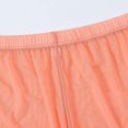 thumbnail image 3 of TANBOM Men's See Through Mesh Long Pants Lightweight Breathable Comfortable Orange XL, 3 of 6