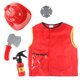 thumbnail image 1 of Vogacara 1 Juego de juguetes de bomberos, herramientas de bombero simuladas, suministro de casa de juguete significativo para padres, niños, escuela de Juegos de imaginación Vogacara FN001544-00, 1 of 6