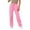 CI12-Pink, variant on Inglocry Women's Wide Leg Sweatpants Warm Thermal Straight Leg Sweat Pants with Pockets Black 2XL