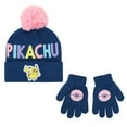 thumbnail image 1 of Pokemon Pikachu Pokeball Kids Hat And Gloves Set, 1 of 6