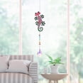 thumbnail image 4 of Cuadros Decorativos 2 campanas de viento de cristal para el sol, atrapasueños de luz colgante de diamantes, decoración de la habitación del hogar del arco iris Ehuebsd Nuevos Originales, 4 of 8