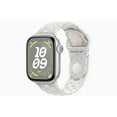 thumbnail image 1 of Restored Apple Watch Series 10 GPS + Cellular 46MM Silver Aluminium Case with Pure Platinum Nike Sport Band (Refurbished), 1 of 5