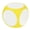 Yellow, variant on Riousery Wipe Off Dice Cubic Portable Cleanable Write On EVA Blank Teaching Accessory Yellow 3.9 inches / 10 cm