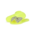thumbnail image 4 of Women's Rhinestone Bow Jelly Open Toe Slide Flat Sandal 19812, 4 of 6