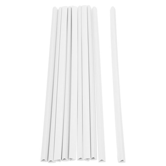 10 Pcs Drawer Folder School Suppliea Supplies for File Folders Paper Files Thicken White Plastic