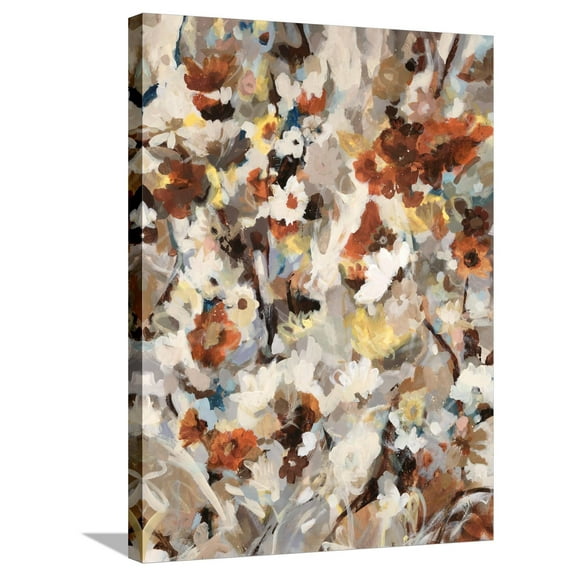 Art.com Les Fleurs I Stretched Canvas Print Wall Art by Jodi Maas, 24" x 32"