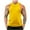 Yellow, variant on Sakmal Black Big and Tall Tank Tops for Men Crew Neck Black Workout Solid Camisole Gym Mens Sleeveless Tee Shirts