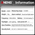 thumbnail image 4 of Probador voltaje digital sin contacto VD807 AC12-300V cable fuego cero (), 4 of 5