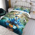 thumbnail image 3 of Rio Conjunto de sábanas temático, trío de piezas, cómodo y amigable con la piel, diseño único, regalo de decoración para el hogar para familiares, amigos y fans,173cm *218cm, 3 of 6
