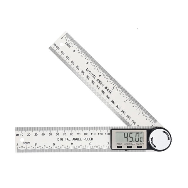 Plastic Angle Ruler Electronic Display Inclinometer Angle Meter Digital Scale Digital Angle Detector ,Wide Applications