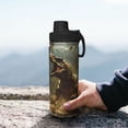thumbnail image 7 of Cauagu Dinosaur Bald Eagle Print 18oz Vacuum Insulated Stainless Steel Water Bottle,Coffee Travel Mug Spill Proof with Lid,Thermos Cup for Keep Hot/Ice Water Drinks, 7 of 7