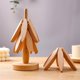 thumbnail image 3 of Salvamanteles de madera YZhouD para platos calientes, juego de salvamanteles con forma de árbol, juego de 4 posavasos con forma de árbol, posavasos plegables de madera para restaurante, platos,, 3 of 8