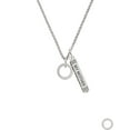 thumbnail image 2 of Delight Jewelry Silvertone Corinthians 13:4 Eternity Ring Silvertone Always My Mother Bar Charm Necklace, 23", 2 of 4