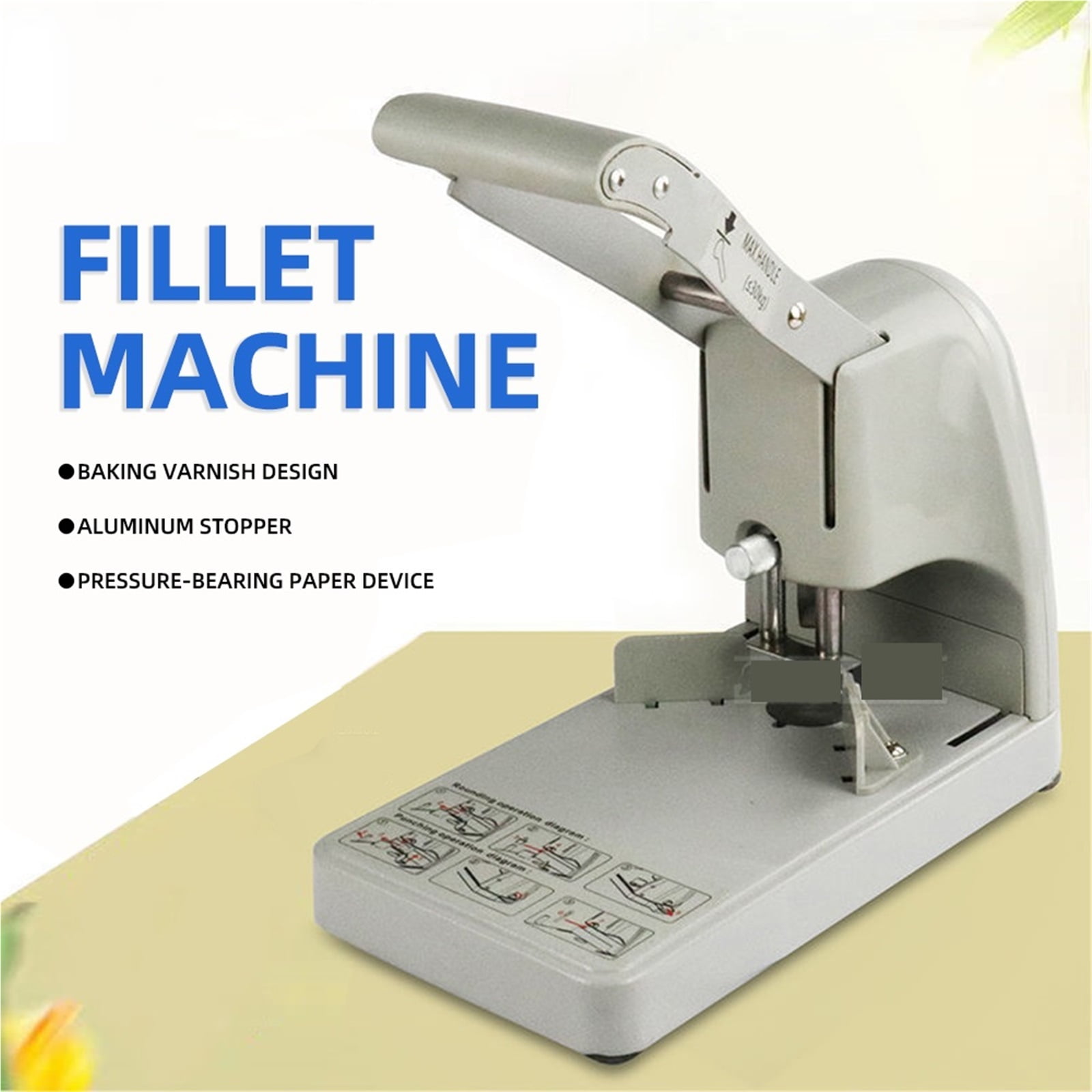 Manual Corner Rounding Machine, Precision Vertical Cutter Small Beveling Machine, Photo & Card Corner Cutter ,Heavy Duty Build
