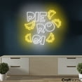 thumbnail image 3 of Craftnamesign Pierogi Neon Sign, Polish Dumpling LED Light, Pierogi Dumpling Sign Wall Decor, 3 of 5