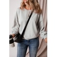 thumbnail image 6 of Casuashion Style Me Silhouetted: Gray Batwing Drop Shoulder Sweatshirt - Effortless Chic!, 6 of 8