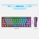 thumbnail image 3 of Teclado 61 teclas Teclado mecánico Hotswap Gaming Keyboard Teclado retroiluminado para PC Laptop Sywqhk Para estrenar, 3 of 3