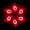 Red, variant on Ohmyroo LED Bike Wheel Spoke Lights 6 Pack 5.12x1.38 Inch Red Blue Green Multi-Color for Night Cycling Safety Visibility