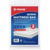 PROWEE 2 Pack Queen Size Mattress Bag Clear Mattress Storage Bag Mattress Disposal Bag Mattress Plastic Cover for Moving