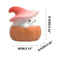 thumbnail image 3 of XGFHYJEH Halloween Indoor Decor Decoration, Halloween Ghost Pumpkin Night lights, Halloween Home Tabletop Decorations Ornaments, 3 of 4