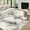 Grey, variant on GlowSol 5' x 7' Area Rug Modern Abstract Rugs Washable Non-Slip Low Pile Rugs for Living Room Bedroom, Brown