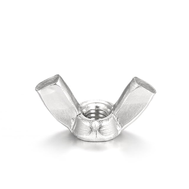 Tuerca de mariposa DIN315 Tuerca de acero inoxidable 304 Tuercas de tornillo de mano M-4 CACAGOO Tapón de rosca
