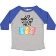 thumbnail image 3 of Inktastic Easter Just Hangin' with My Peeps Boys or Girls Toddler T-Shirt, 3 of 5