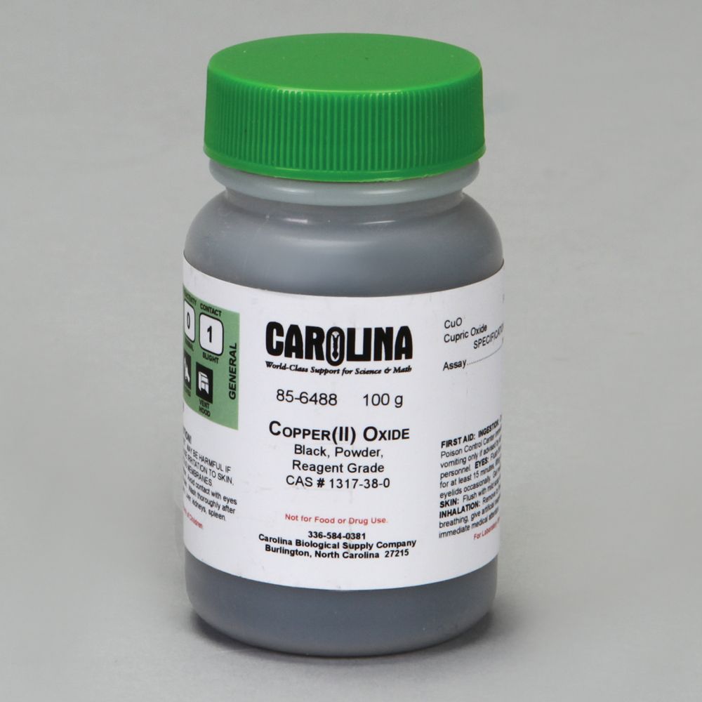 Cupric Oxide, Reagent Grade, 100 G