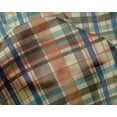 thumbnail image 3 of oneOone Silk Tabby Fabric Madras Check Print Fabric BTY 42 Inch Wide, 3 of 3