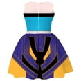 thumbnail image 4 of Girls K-pop Demon Hunters co-stume cos-play, Huntrix Zoey Kpop Singers Dance Stage Role Play Halloween Outfits for Party, 4 of 7