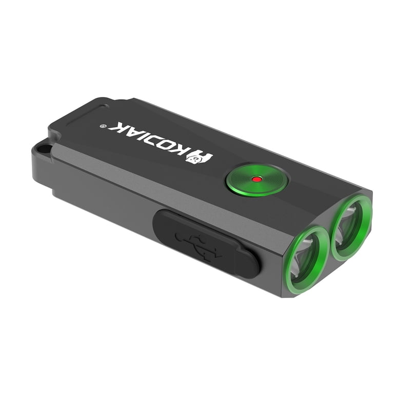 komaco33 Kodiak Kompact 1000-Lumen LED Flashlight, Rechargeable Portable