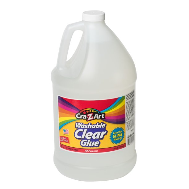 CraZArt Washable Clear Glue, One Gallon