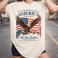thumbnail image 3 of 250th Anniversary Celebration, Independence Day Shirt, We The People T-Shirt, Patriotic Shirt For Women Man, Vintage USA Flag Gift, 1776 Tee, 3 of 4