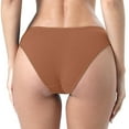 thumbnail image 3 of WILLBEST Sin Costura Mujeres De Cintura Baja Transpirable Calzoncillos De Color Sólido De Algodón Entrepierna Ropa Interior Bragas 407, 3 of 4