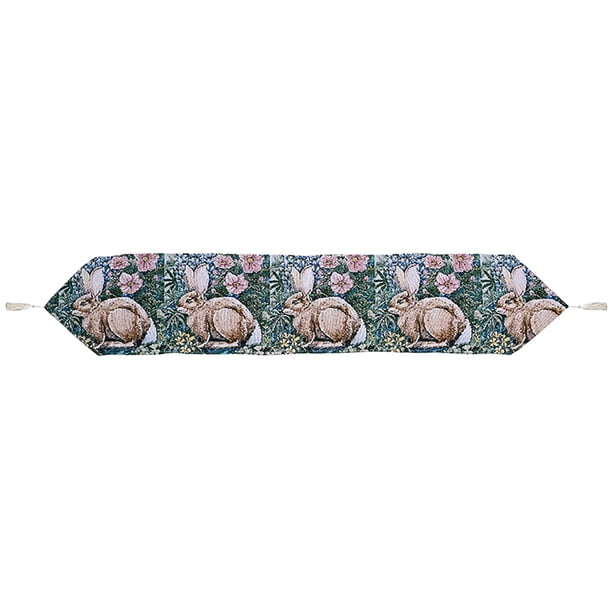 Mantel de banquete de 1,8 m mantel creativo de café de Pascua con borla decoración del hogar Hugtrwg Para estrenar