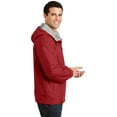 thumbnail image 3 of Port Authority JP56 Mens Team Jacket, Red & Light Oxford - 2XL, 3 of 6