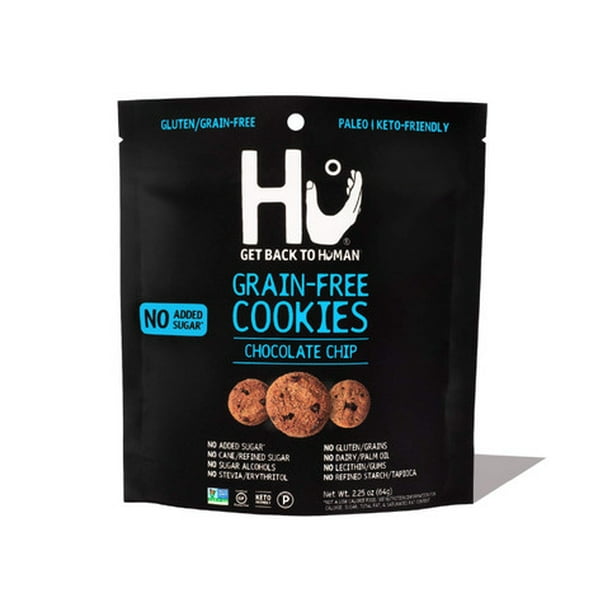 Hu Kitchen Hu GrainFree Cookies, Keto & GlutenFree Chocolate Chip 2.