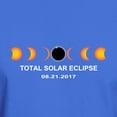 thumbnail image 3 of CafePress - Total Solar Eclipse 2017 Dark T Shirt - Men's Classic Graphic Cotton T-Shirt, 3 of 4