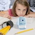 thumbnail image 6 of YIMWNYI Hand Cranked Pencil Sharpener, Large Manual Sharpener for Pencils, Portable and Compact Design, Easy to Use, No Batteries Required, Durable Construction for Home, Office, or Classroom, 6 of 9