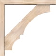 thumbnail image 3 of Ekena Millwork 5 1/2"W x 44"D x 44"H Balboa Block Smooth Bracket w/ Offset Brace, Douglas Fir, 3 of 25
