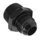 thumbnail image 2 of Adaptador recto de tubería de combustible de 10 AN a conector de manguera NPT de 3/4 6061-Aluminio T6 anodizado negro, 2 of 14
