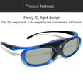 thumbnail image 4 of Paquete De 2 Gafas Con Obturador Activo Dlp-link Gafas 3d Recargables Por Usb, 4 of 5